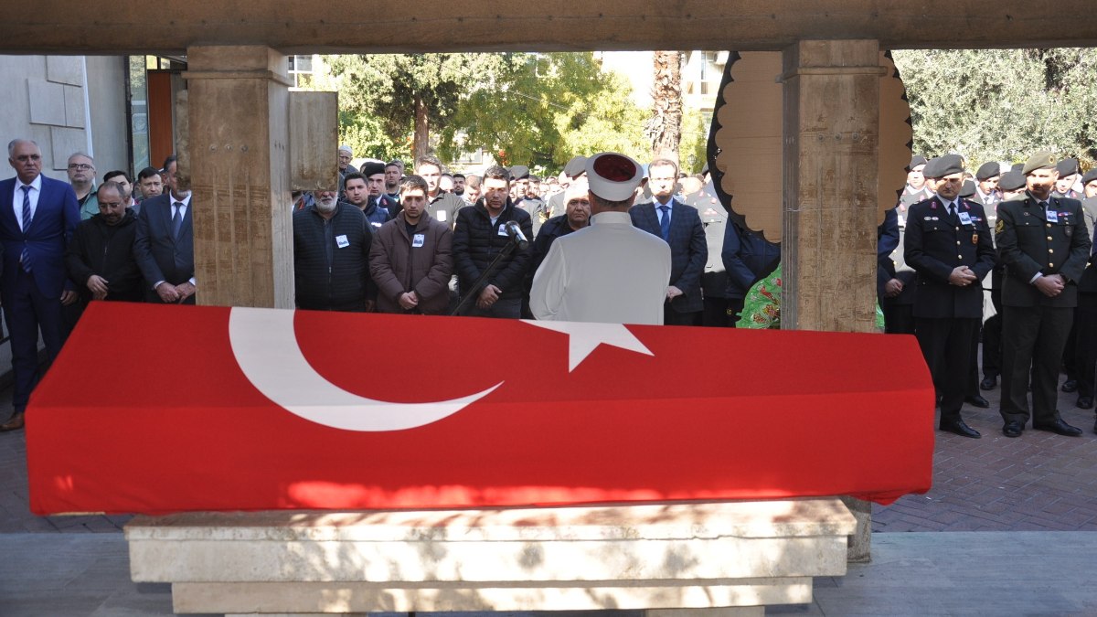 Manisa’da Uzman Jandarma Çavuş Durmuş Ali Candaş için tören düzenlendi